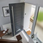 What is the price difference between a Composite Door and a uPVC Door?